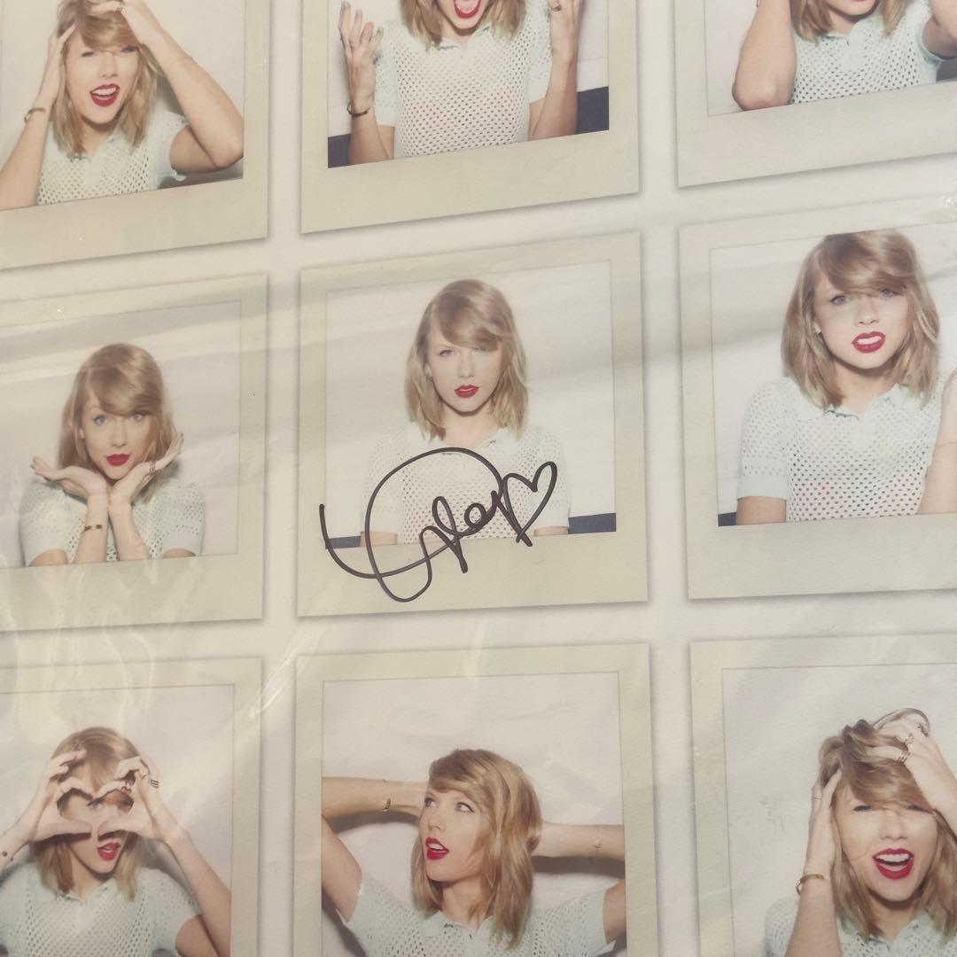 Taylor Swift テイラースウィフト 直筆サイン 限定リトグラフ