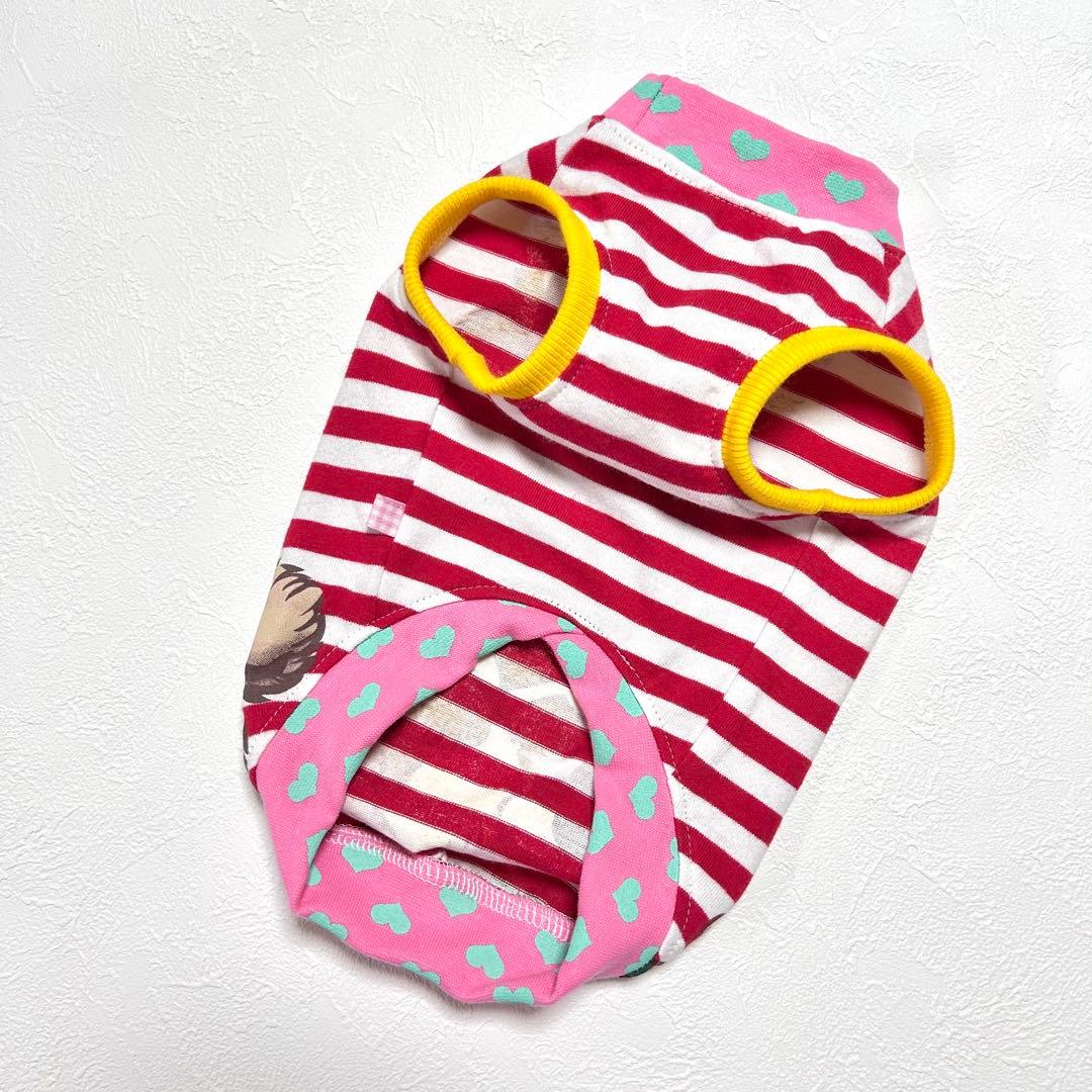 mugicha ●犬服●ハンドメイド 胴38 NO.725