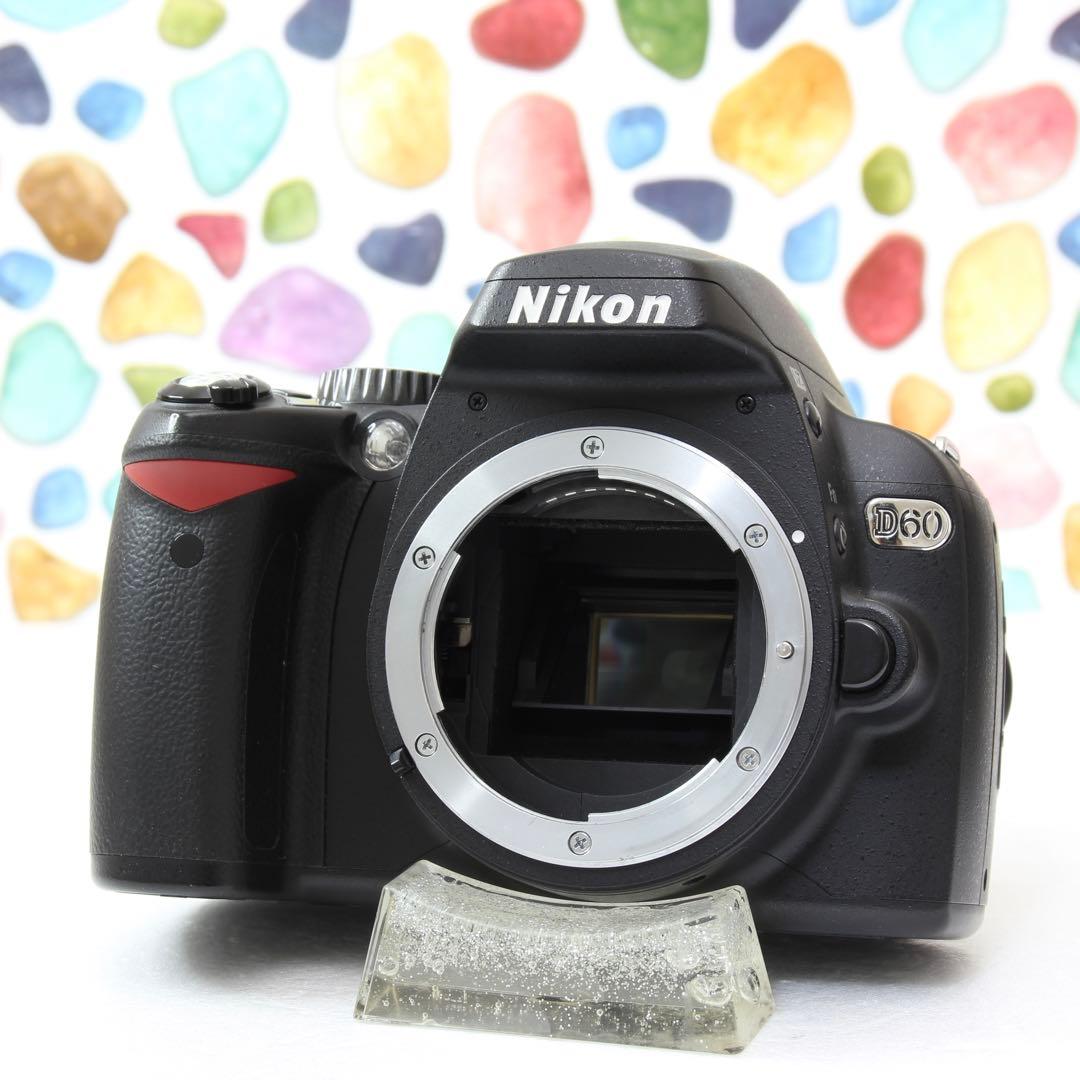 ♥︎◇NIKON D60 ◇おすすめカメラ♪ ◇スマホ転送♪ ◇レンズキット