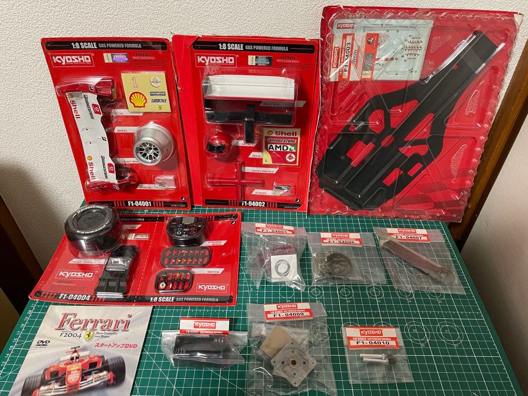 1〜78迄　Kyosho Ferrari F2004 デアゴスティーニ　説明必読