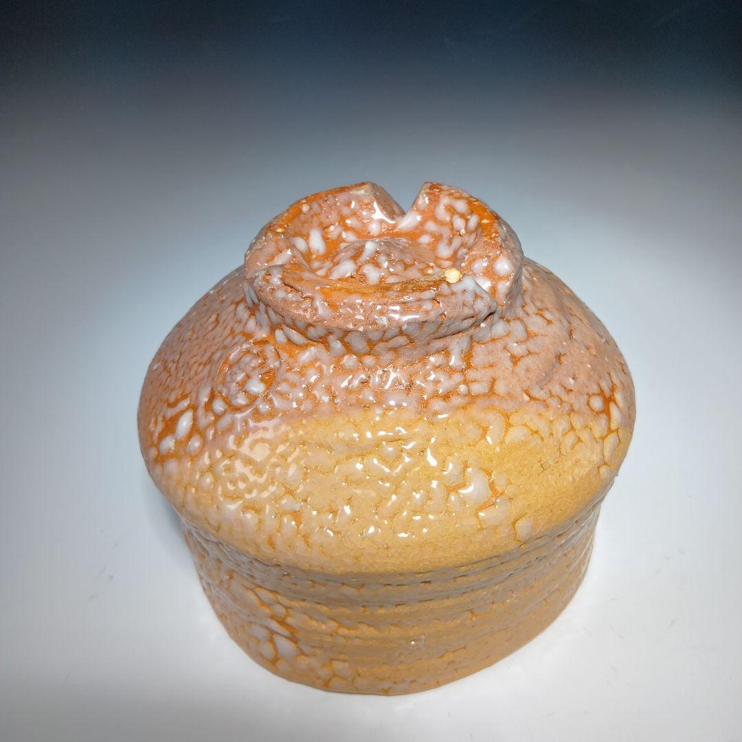 値下げ茶道具　山口萩焼開祖　大和作太郎　遺作展記念、萩茶碗　3客　共箱　美品