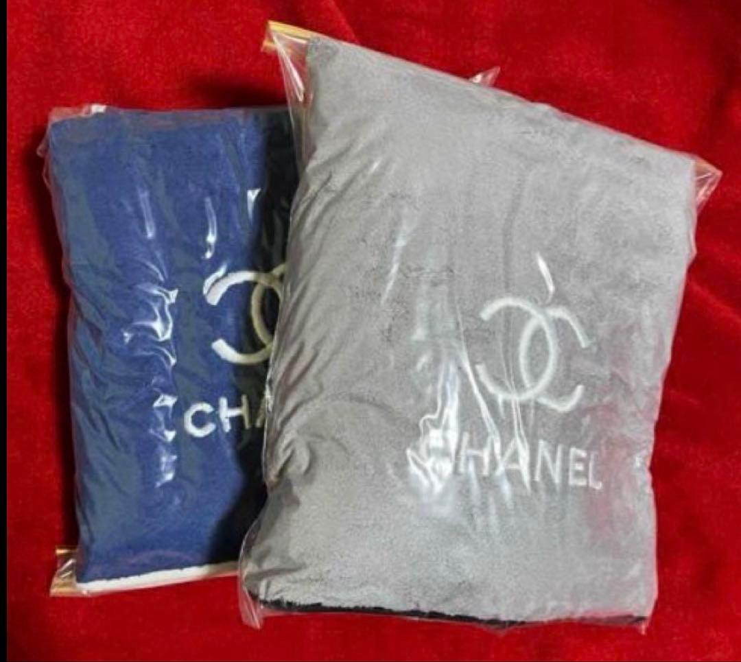 [CHANEL] マイクロファイバー バスタオルセット　70x140