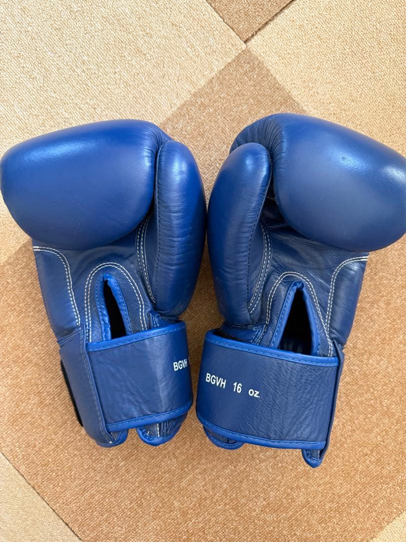 WINDY ボクシンググローブ 16oz 青