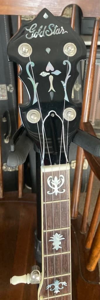 GoldStar バンジョー　GF-85 カスタムインレイ