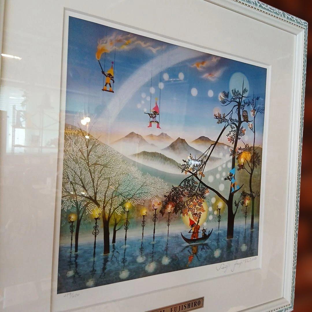 藤城清治 紙切り絵作品