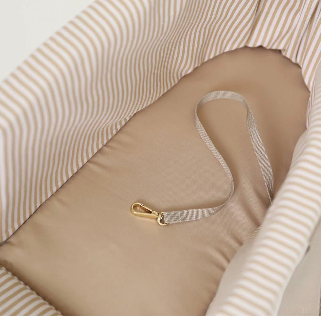 新品⭐︎モンシェリストライプドライブセンターペットベッド　ドライブベッド