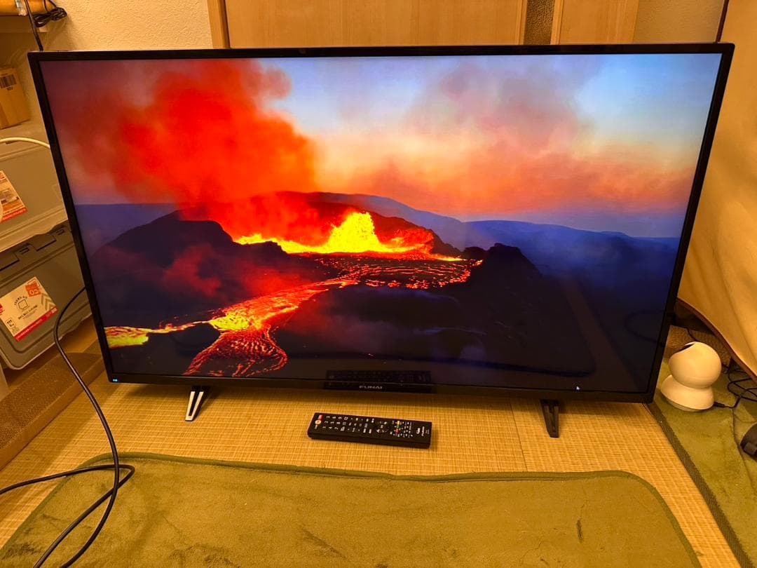 funai フナイ　43型 テレビ FL-43U3030　20年製　4K対応！