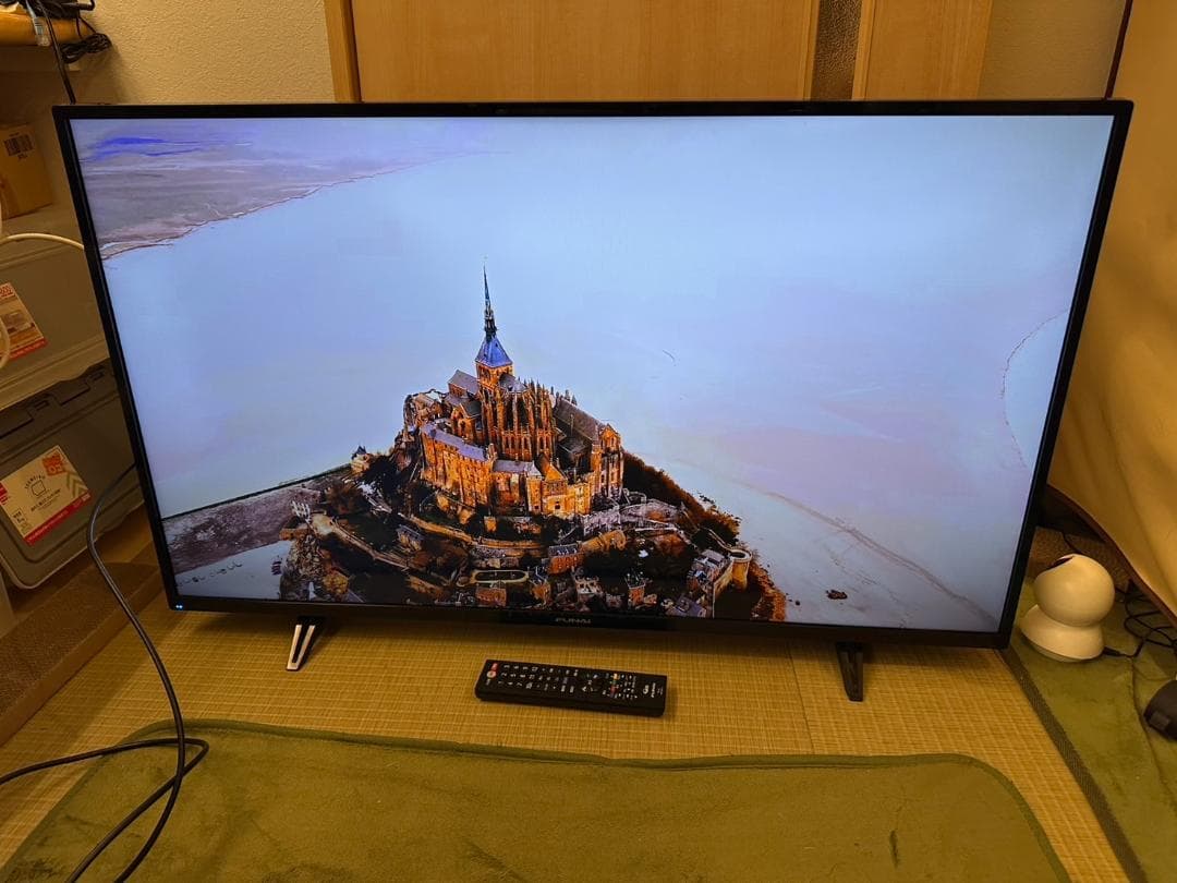 funai フナイ　43型 テレビ FL-43U3030　20年製　4K対応！