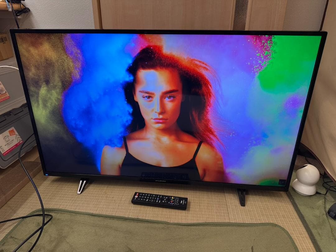 funai フナイ　43型 テレビ FL-43U3030　20年製　4K対応！