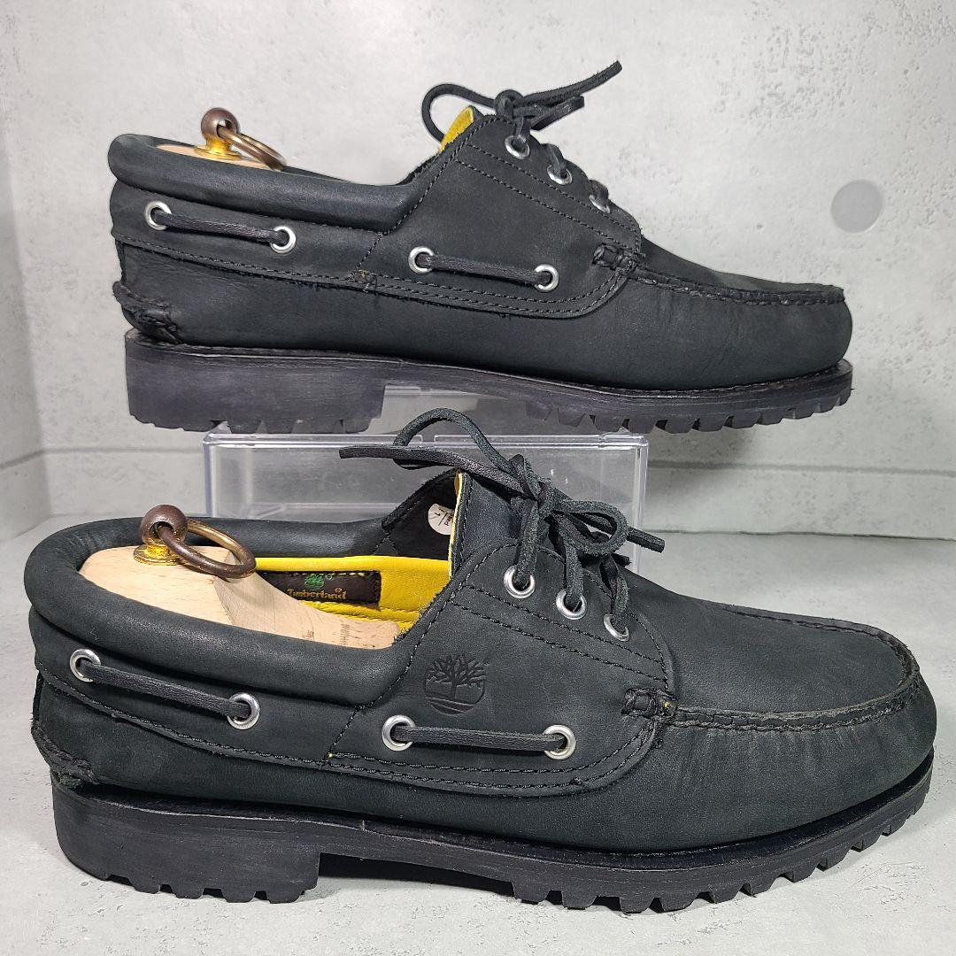 【Timberland】スリーアイ　0A5RWM 3eye モカシン ブラック