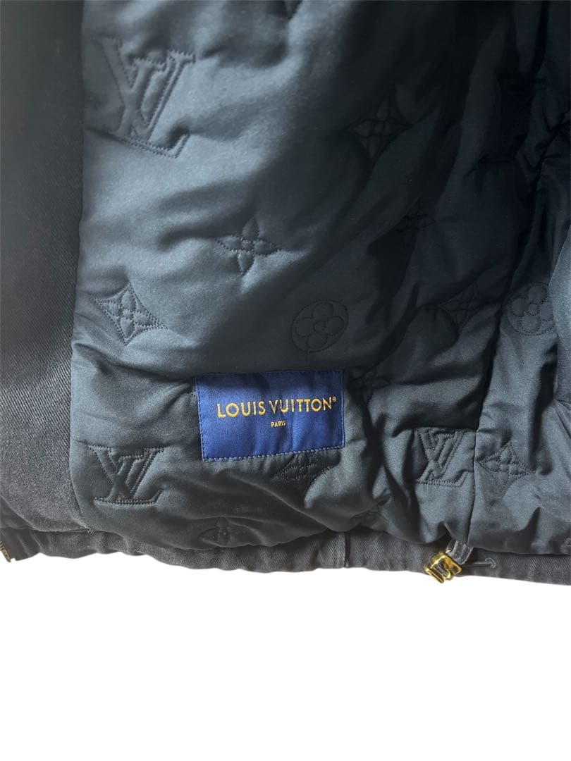 LOUIS VUITTON（ルイ・ヴィトン）　デニムパーカー　ファーブルゾン