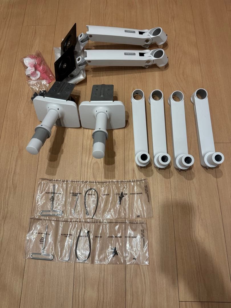 【2セット】Ergotron モニターアーム 延長アーム