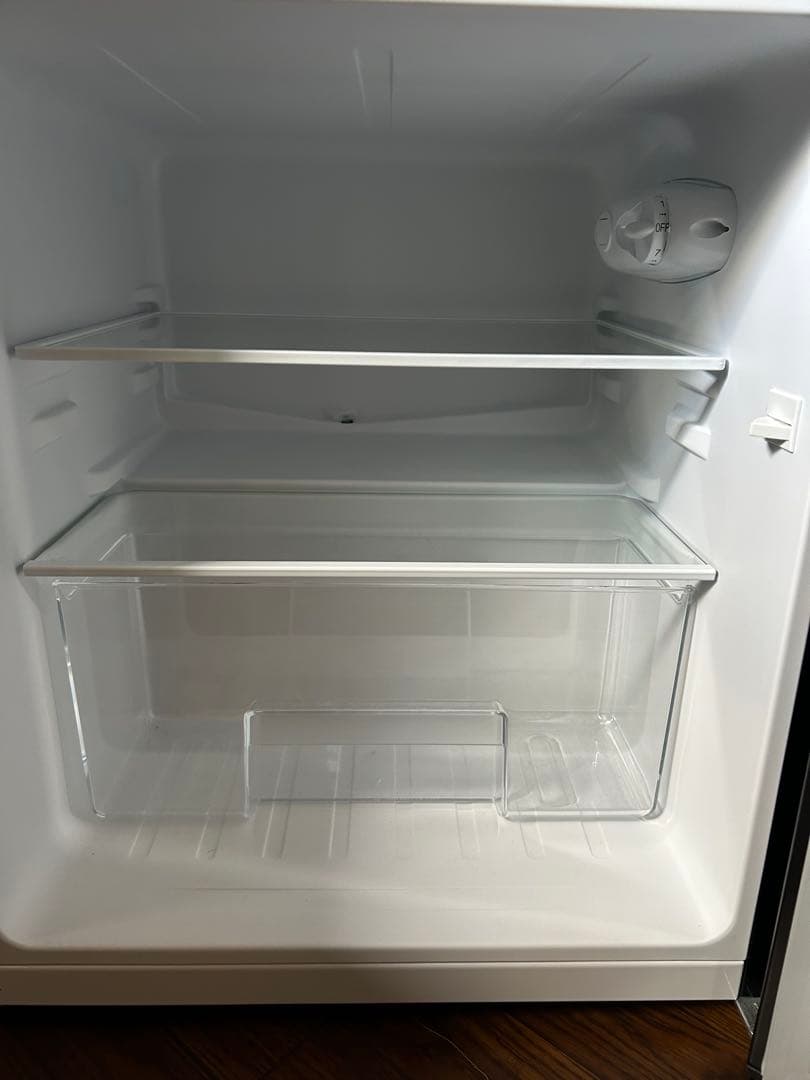 冷蔵庫 87L 2023年製 ブラック MAXZEN