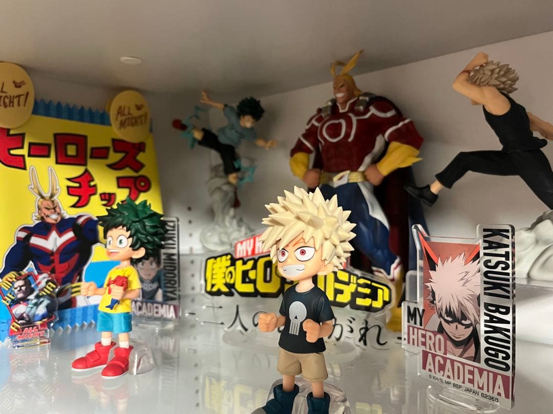 僕のヒーローアカデミア 2人のあこがれ 再現 ディスプレイ