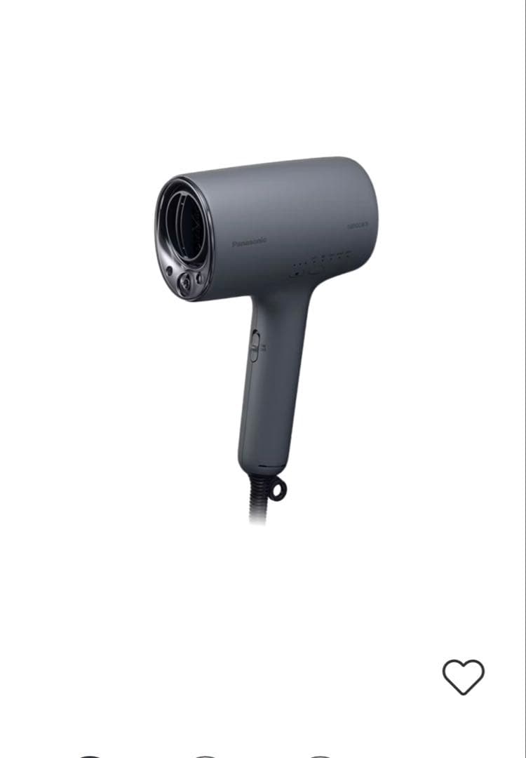 Panasonic EH-NAOK-K ヘアドライヤー グレー