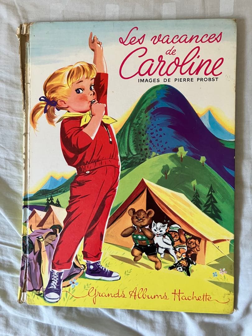 【希少】ピエール・プロブスト　カロリーヌシリーズ絵本9冊（フランス語版）+回顧録