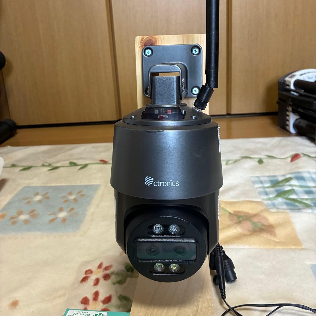 高性能　動作確認済み　Ctronics 4k 防犯カメラ 屋外 10倍ズーム