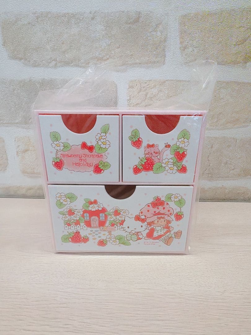 激レア‼️サンリオ ハローキティー ストロベリーショートケーキ コラボ 3点セット