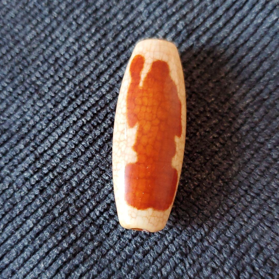 天珠　蛇　アナヒータストーン　開運