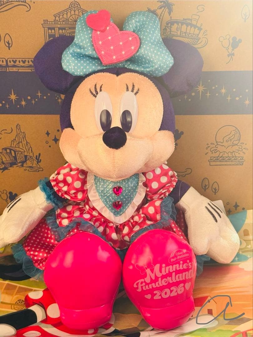 ミニーのファンダーランド　パルパルーザ　ぬいぐるみ　2026
