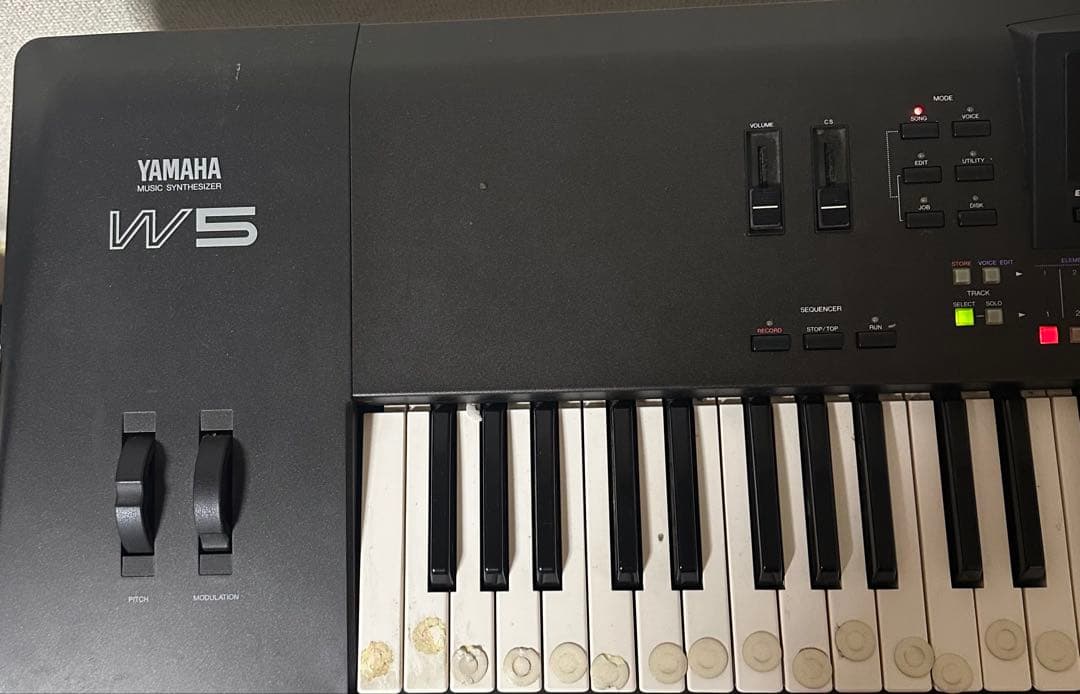 YAMAHA シンセサイザー W5 76鍵盤