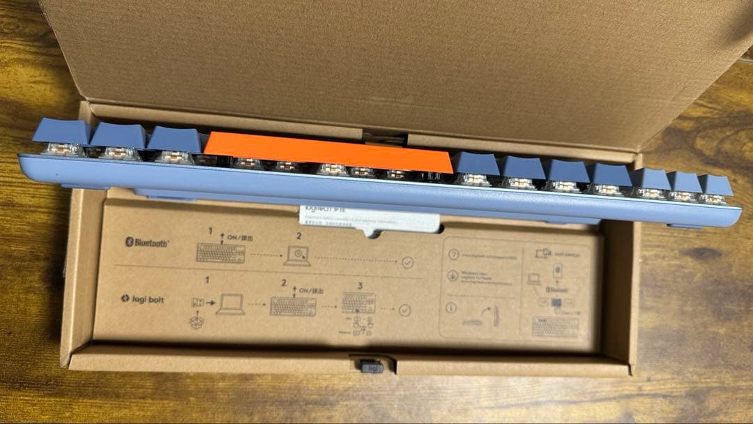 (美品) Logitech K855 メカニカル キーボード USキー