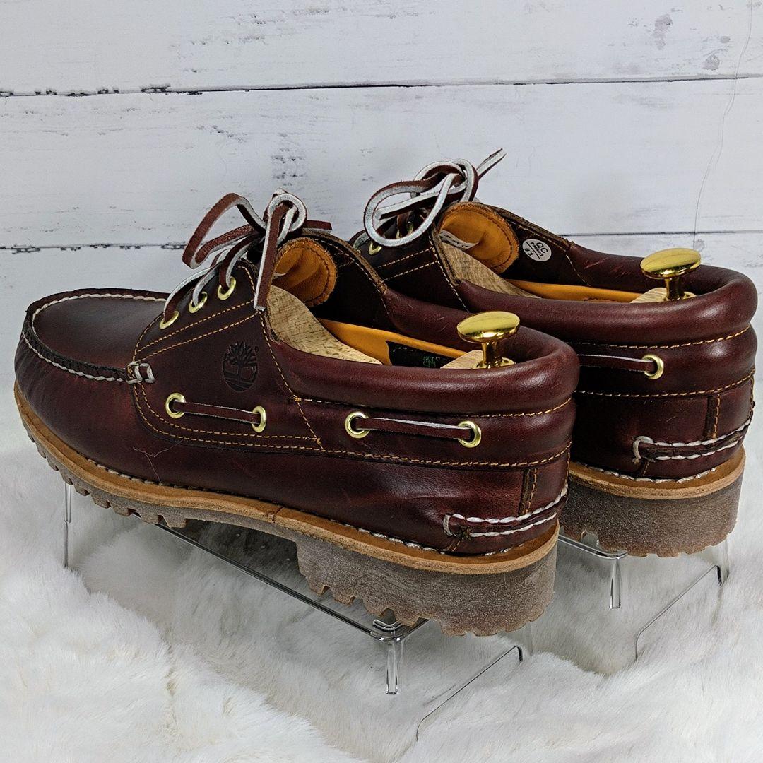 【極美品】Timberland ティンバーランド スリーアイ 8W/26.0cm