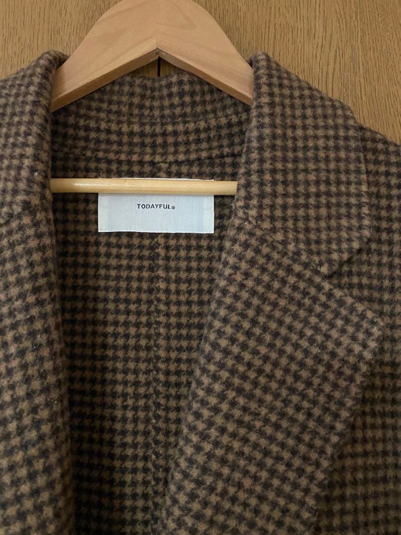 TODAYFUL／オーバーチェックコート