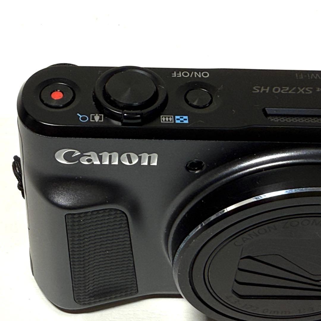 【美品】Canon PowerShot SX720 HS (ブラック)