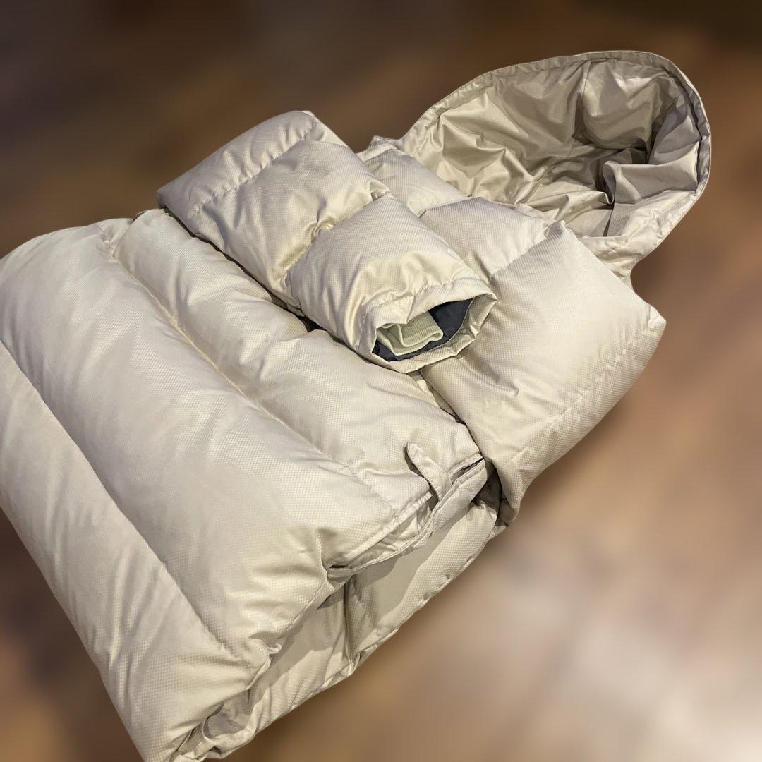 【極美品】X-united ベンチコート ロング ダウン　ベージュ　メンズＸＯ