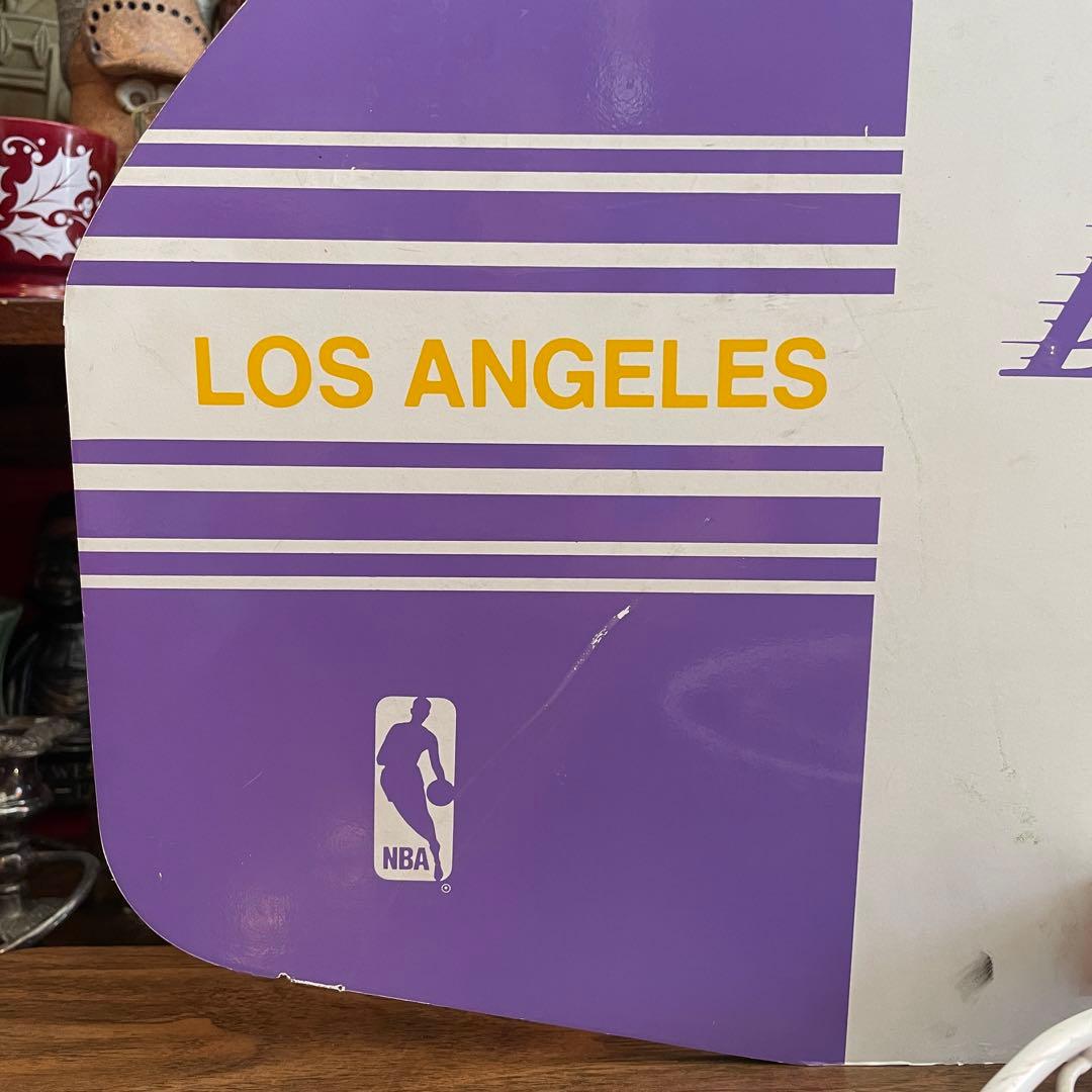 ロサンゼルスLAKERS レイカーズ　バスケットボールゴール　USAヴィンテージ