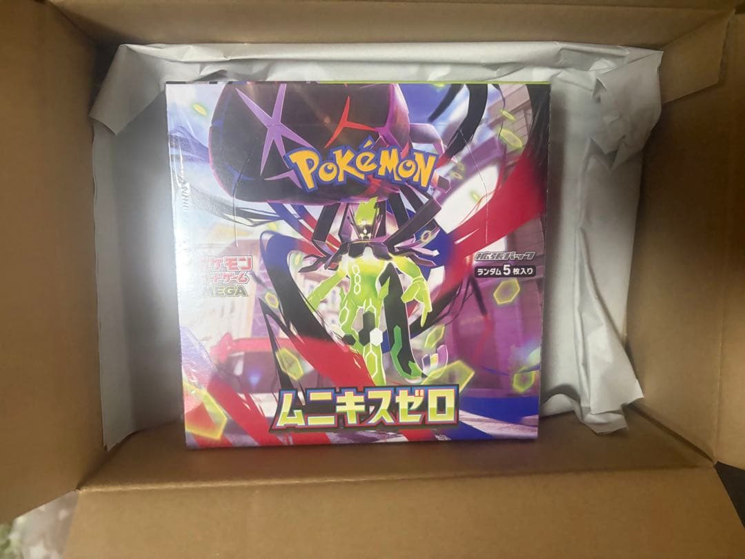 ポケモンカードゲーム ムニキスゼロ BOXシュリンク付き
