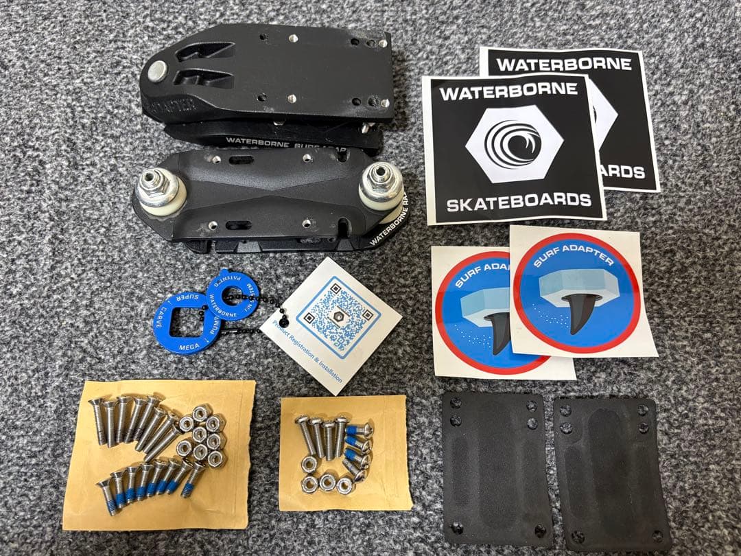 WaterBorne サーフアダプター レール•フィンシステム付き