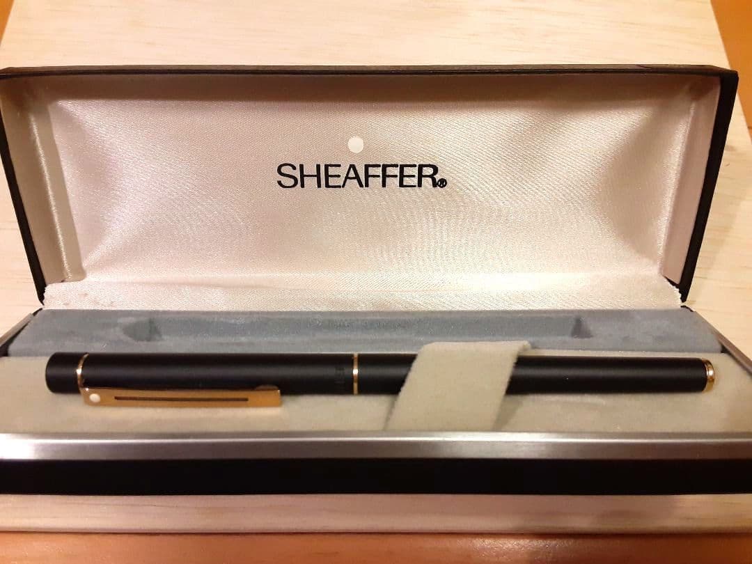 SHEAFFERシェーファー　万年筆　タルガ　マットブラック23ＫGOLD