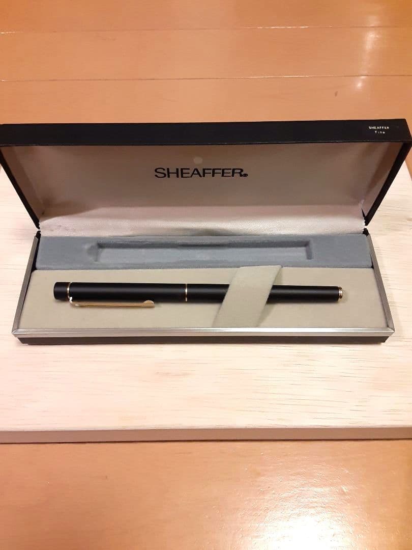 SHEAFFERシェーファー　万年筆　タルガ　マットブラック23ＫGOLD