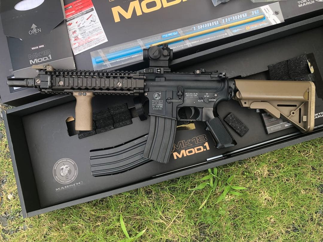 東京マルイ　次世代電動ガン　MK18 MOD1 ショップカスタム　フルセット