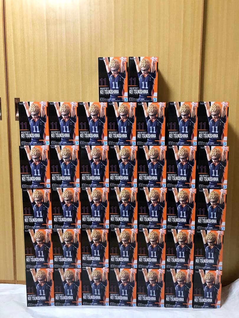 ハイキュー 月島蛍 ポージングフィギュア フィギュア 37体セット