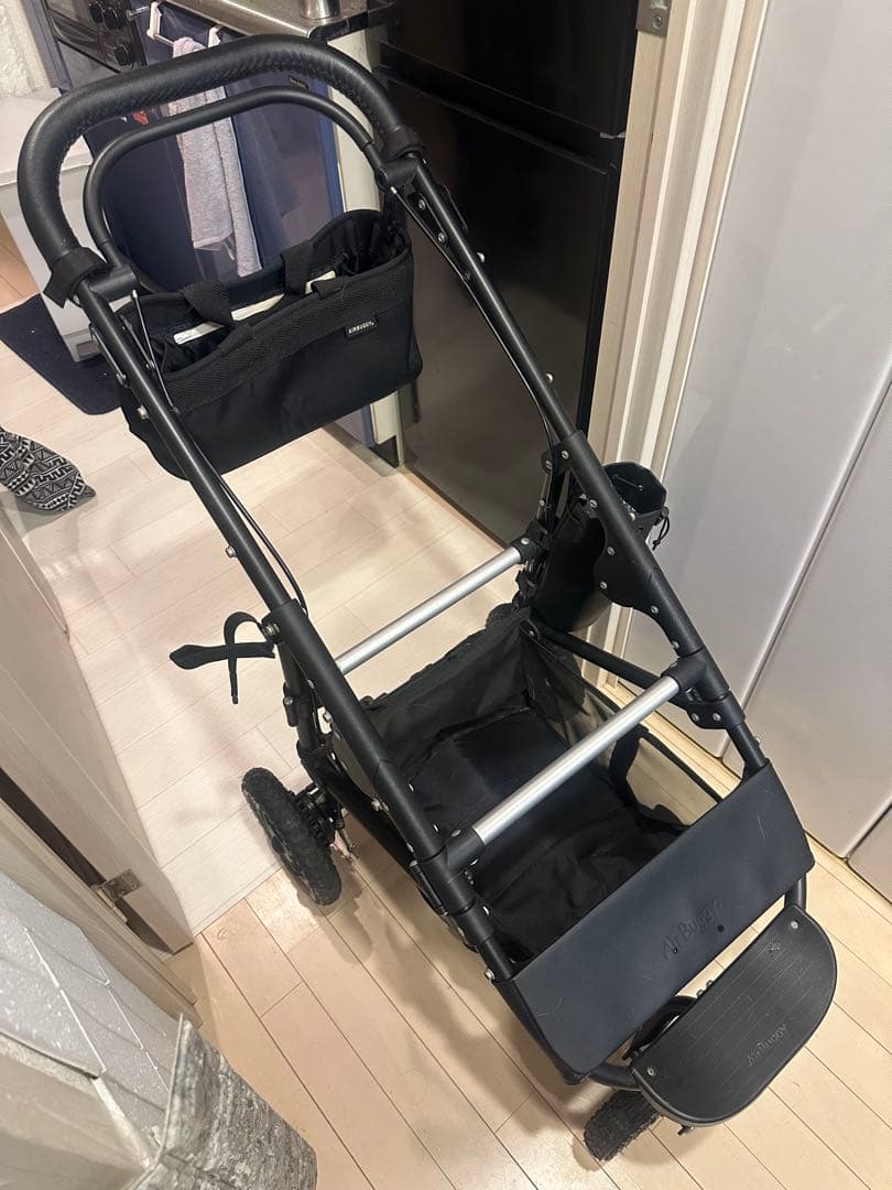 【送料込み】AirBuggyドーム2 フレームセット犬用　黒　ペットカート