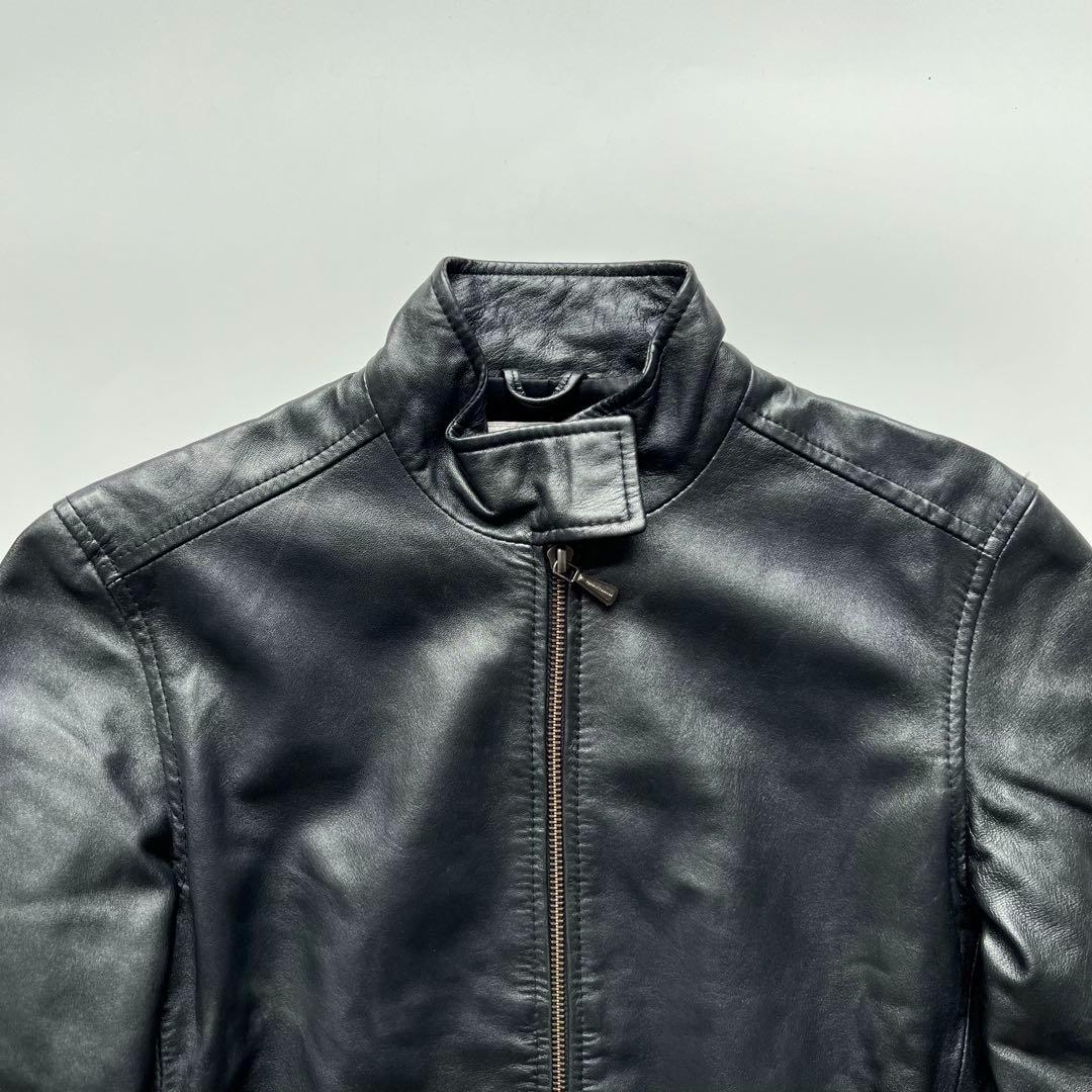 00s アルマーニエクスチェンジ アーカイブ 革ジャン ライダース A989