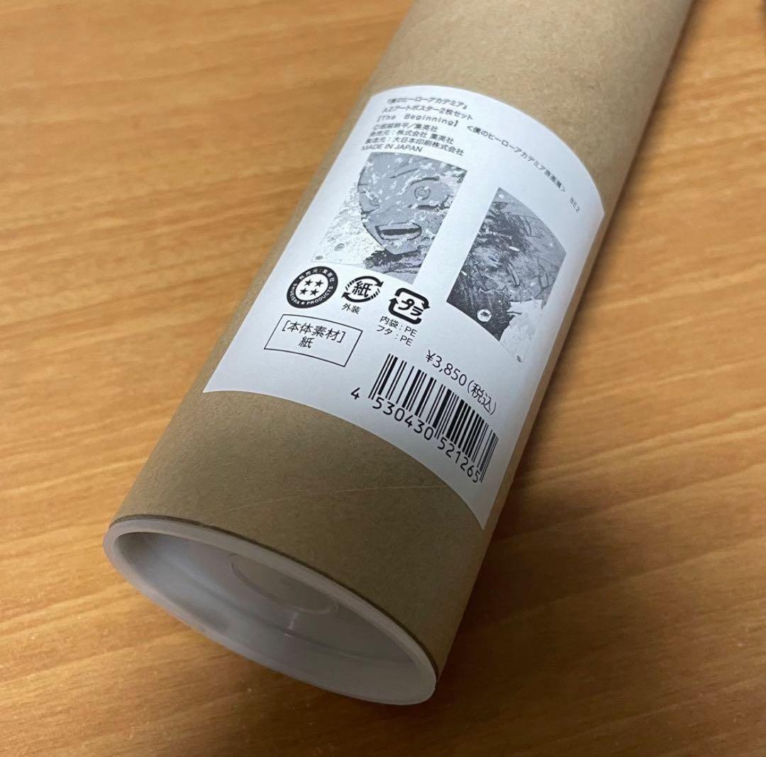 【新品未開封】僕のヒーローアカデミア 原画展 A2アートポスター2枚セット