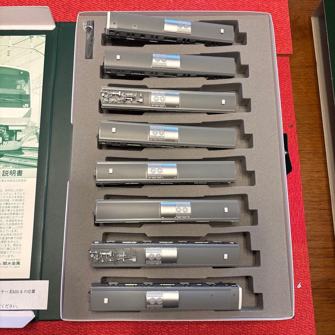 KATO E531系（常磐線）8両基本セット