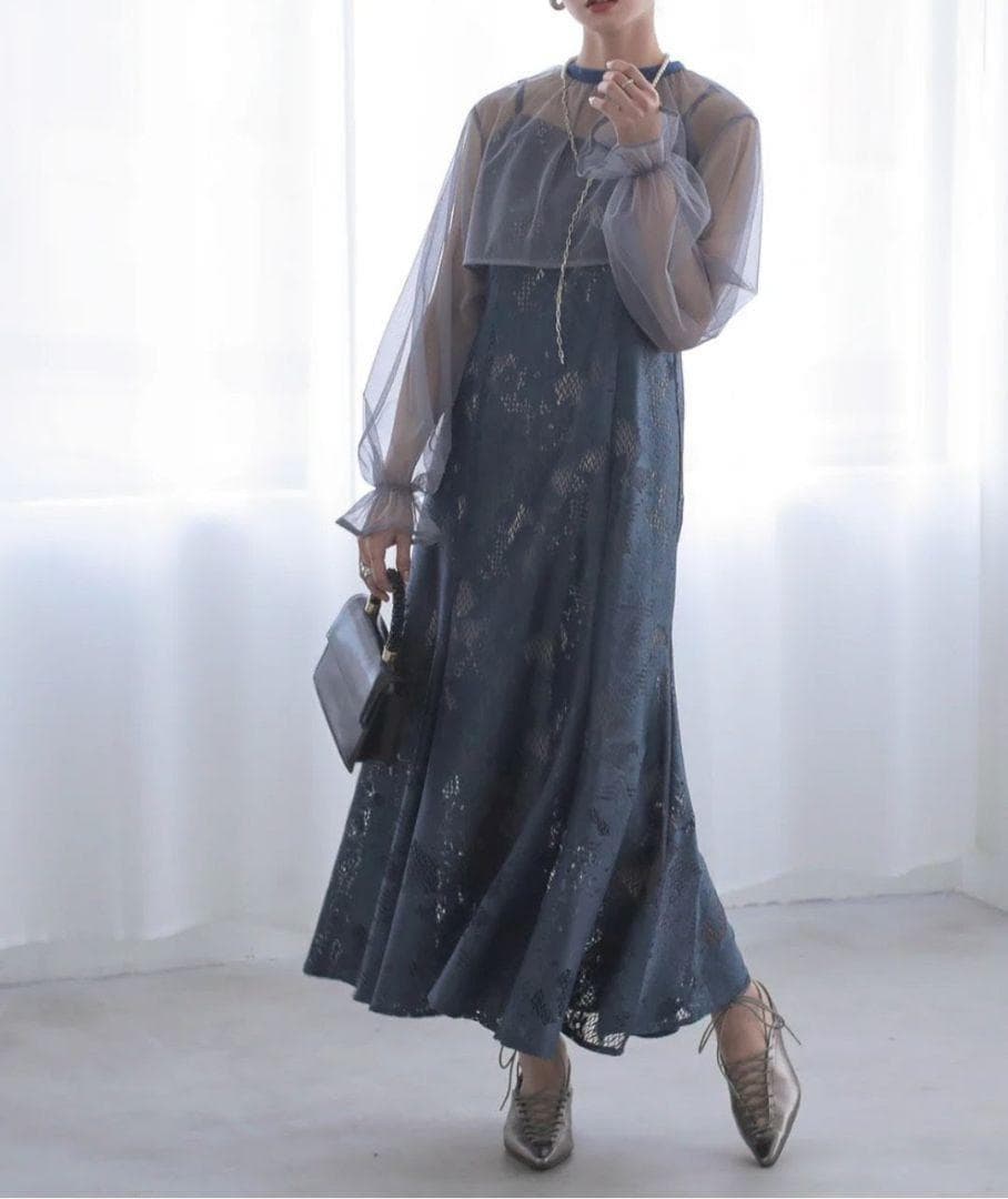 kana カナ チュールボレロセット ドレス ワンピース S 結婚式 パーティー