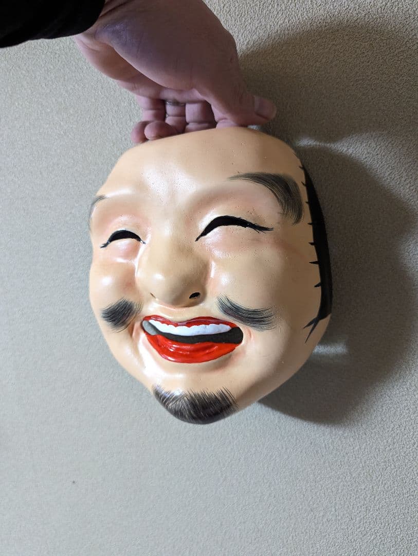 石見神楽面 恵比寿