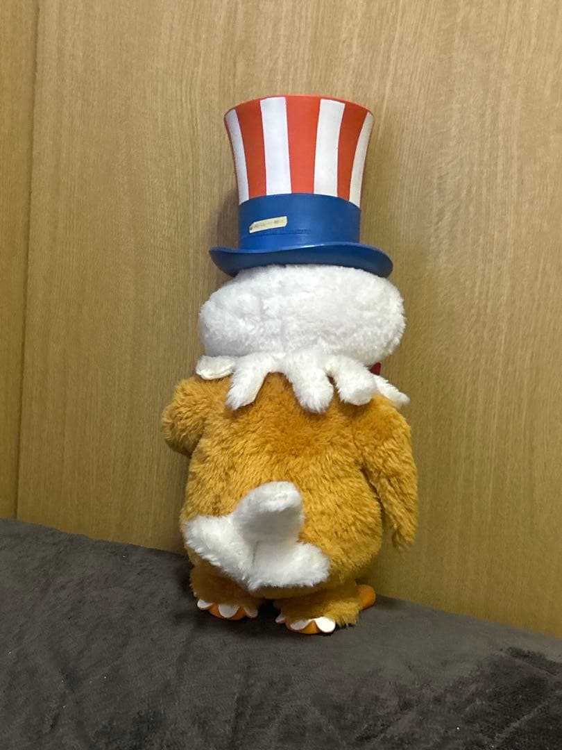 希少☆1984 ロサンゼルス五輪サム イーグル 公式 ぬいぐるみタグ付き