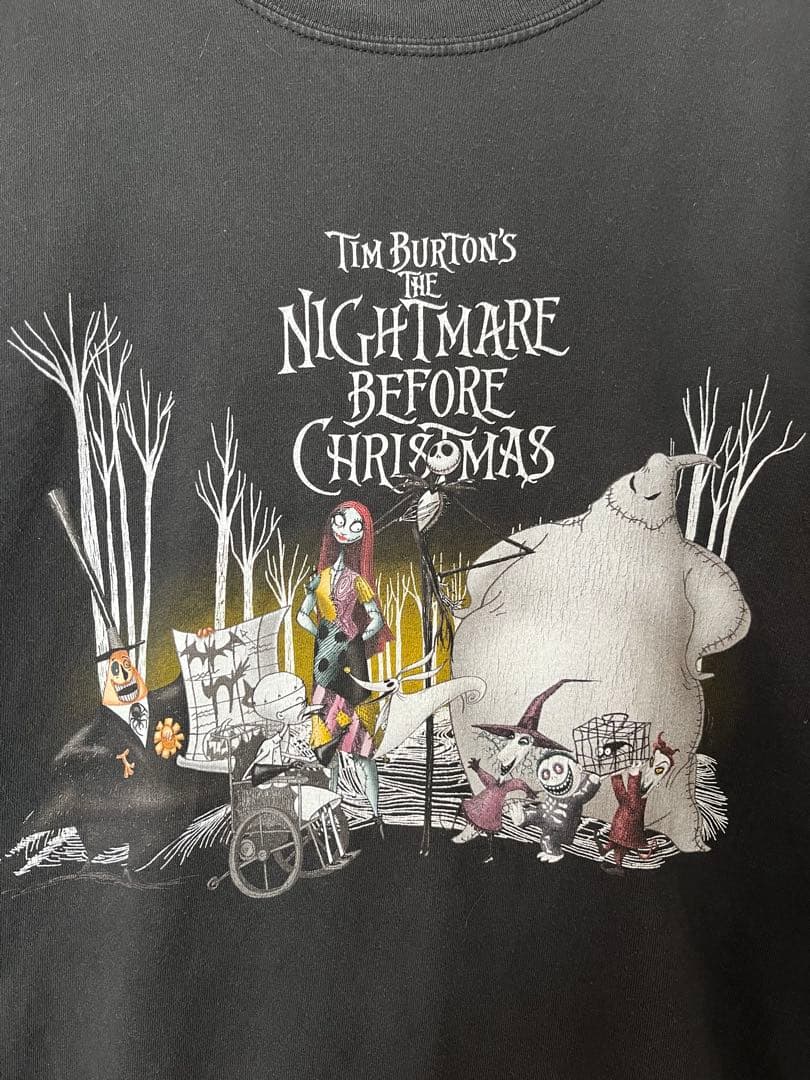 ディズニー ヴィンテージ ナイトメア ビフォアクリスマス Tシャツ XLサイズ