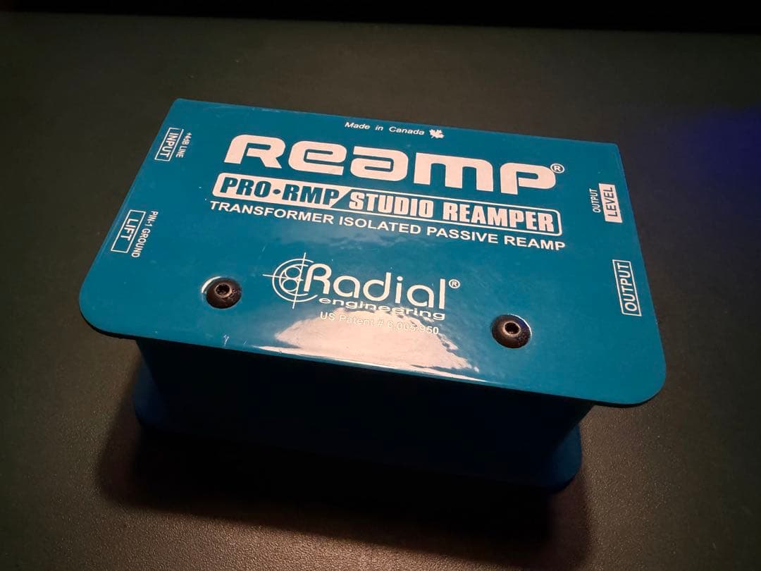 RADIAL ラディアル REAMP PRO-RMP リアンプボックス DI