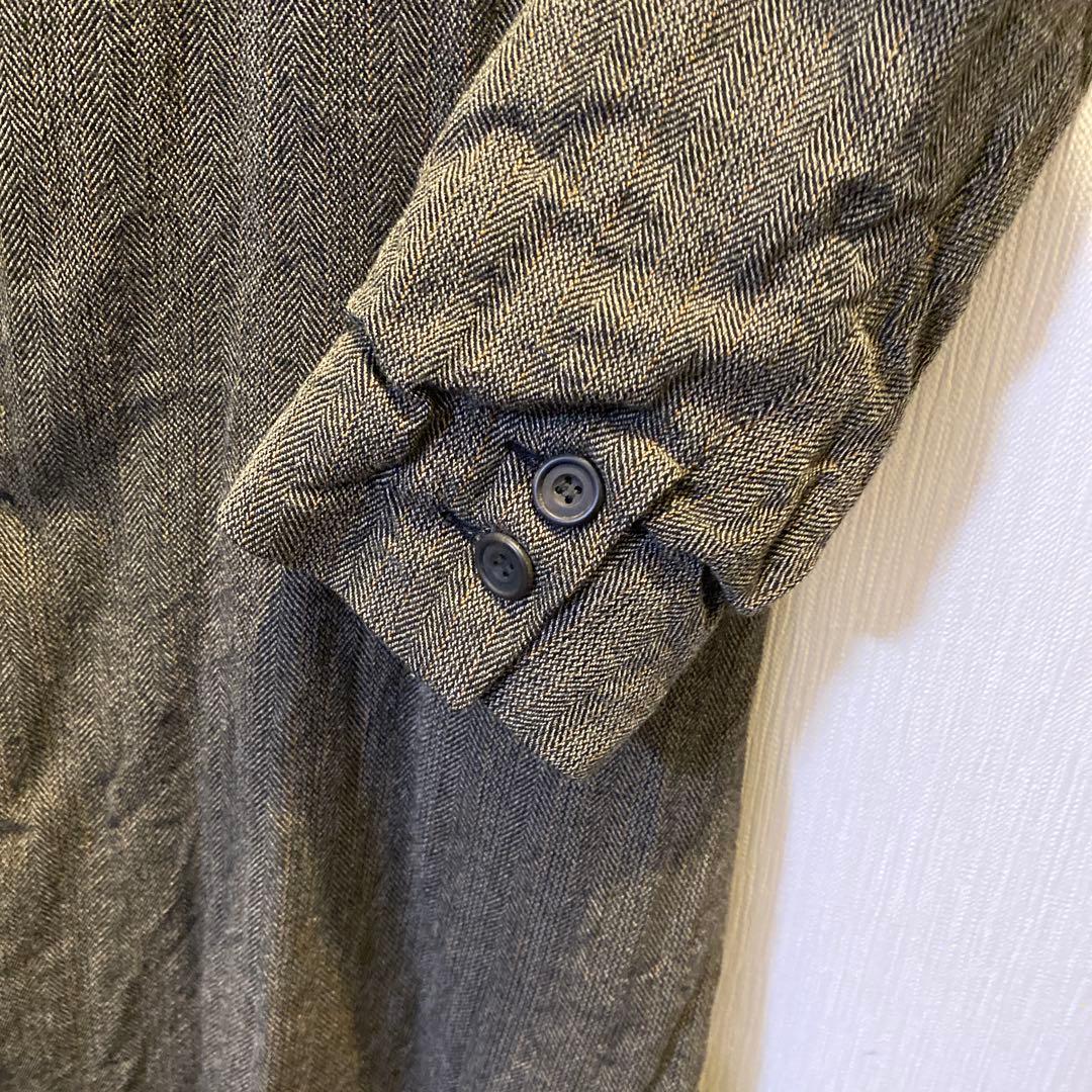 【24】Paul Harnden 100%ウール ロングコート