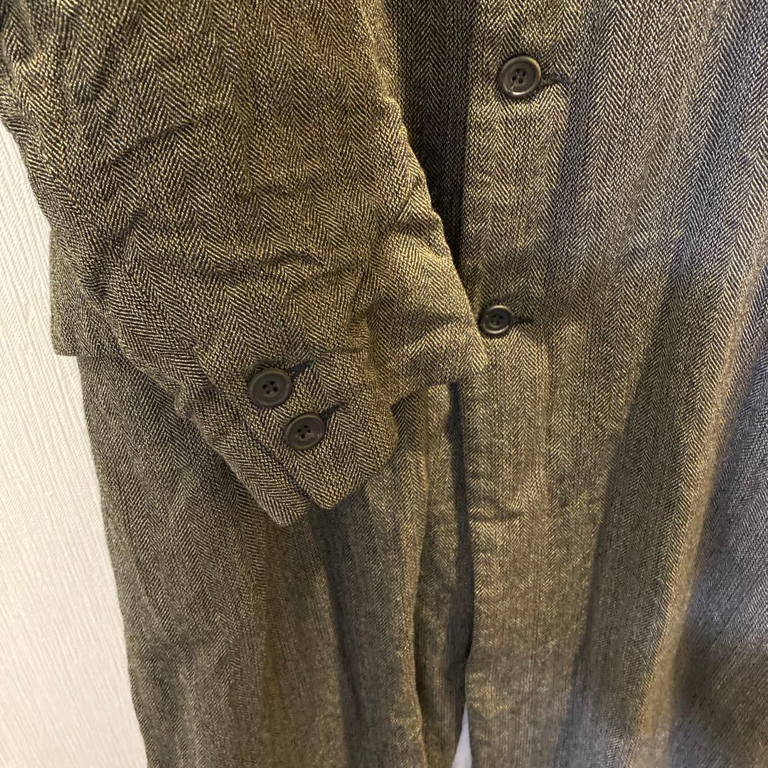 【24】Paul Harnden 100%ウール ロングコート