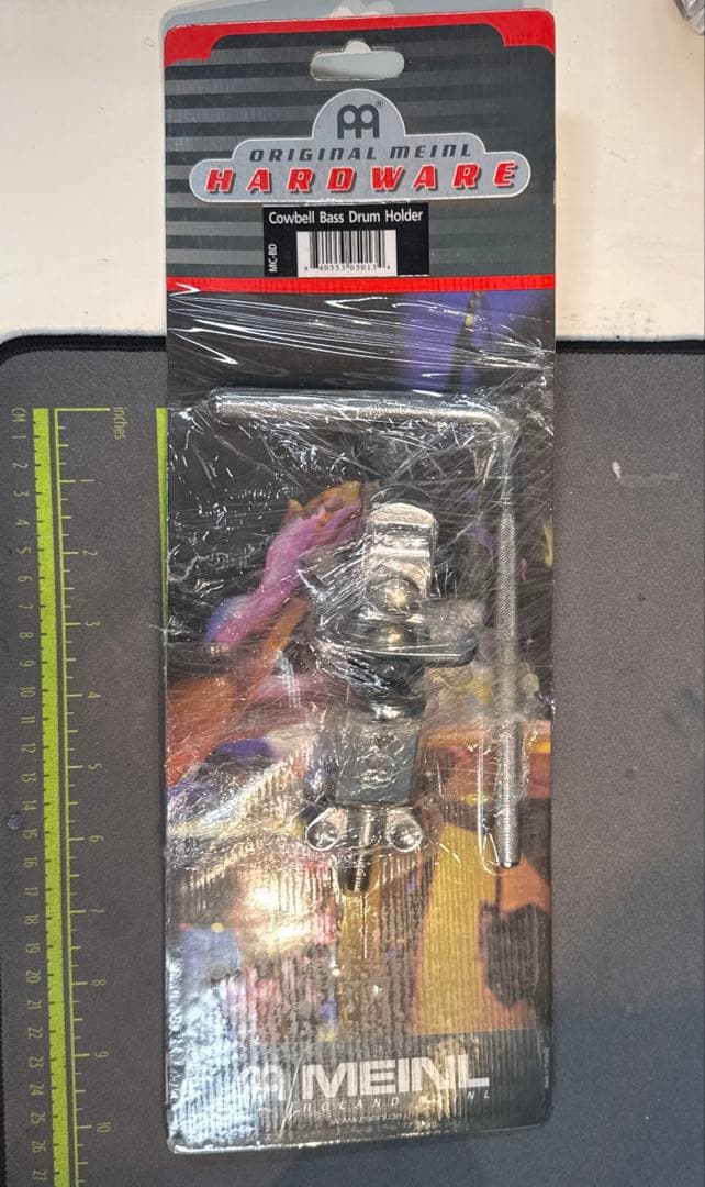 マイネル ブラックフィニッシュカウベル 6 3/4\" & カウベルホルダーセット