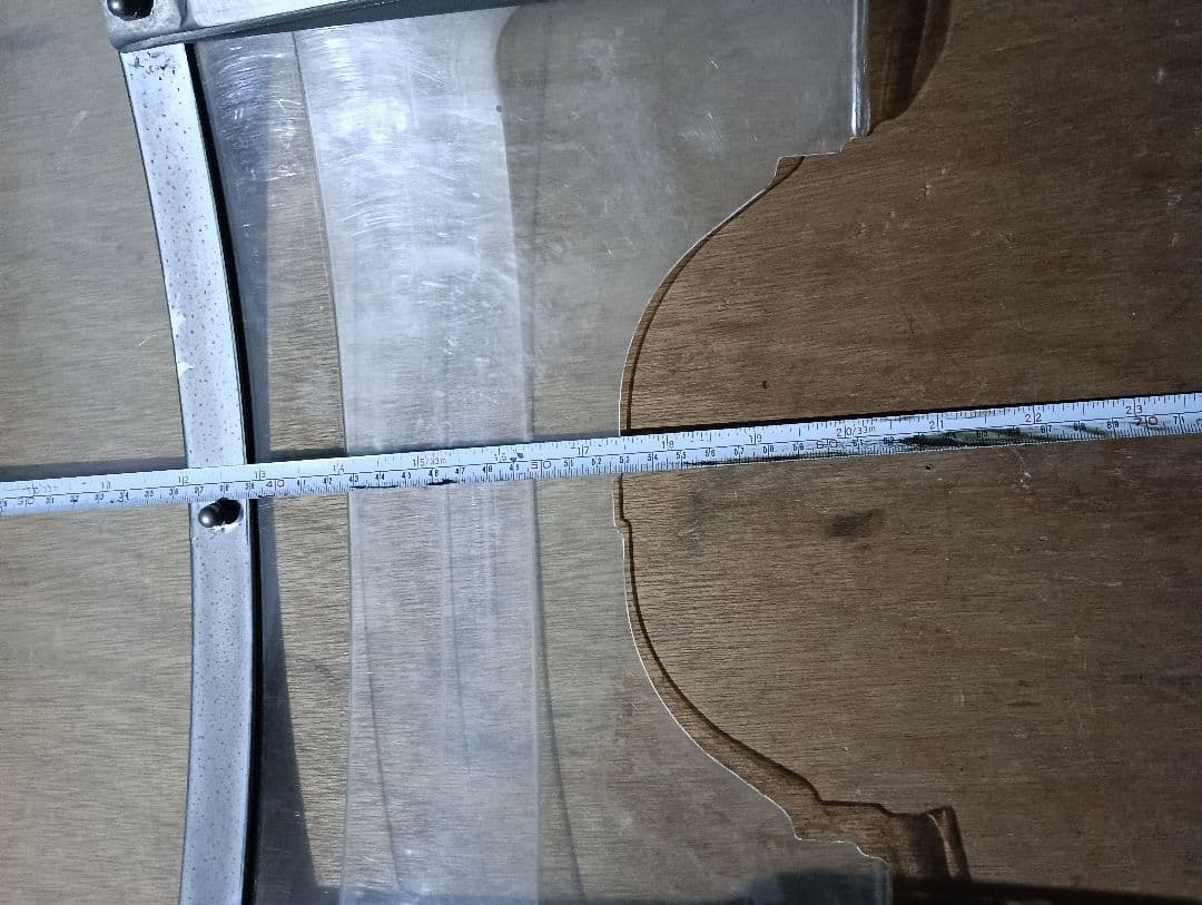 ハーレー　FLSTC エボソフテイルシールドスクリーン